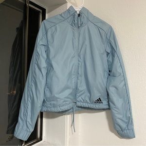 Adidas blue puffer jacket